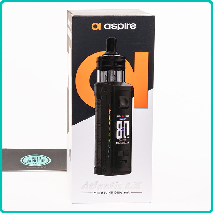 Packaging du Pod Atlantis LX Aspire